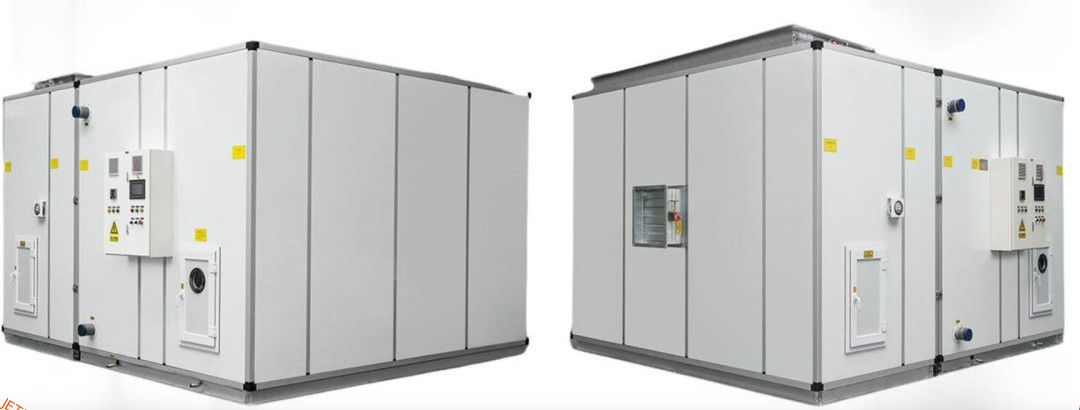 Kompozycja urządzeń do obróbki świeżego powietrza, oszczędność energii dla czystych warsztatów