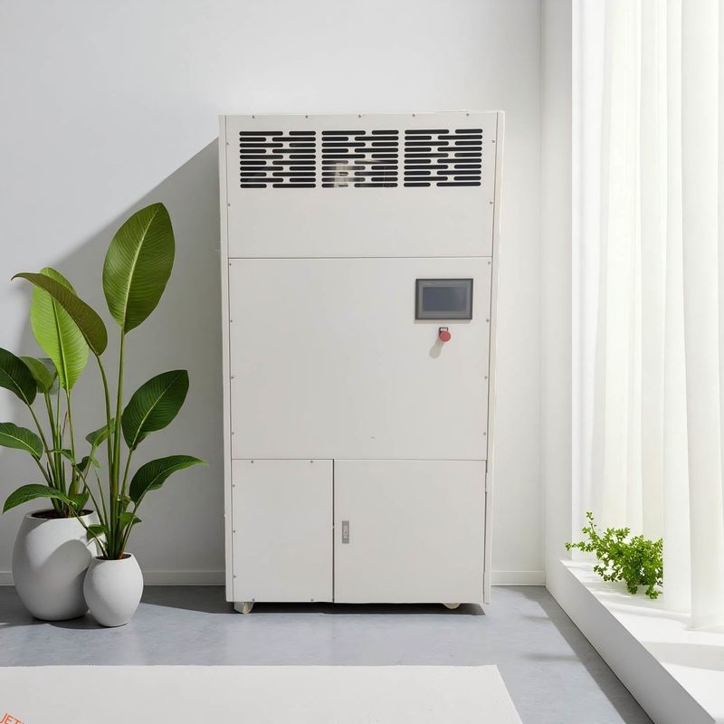 Wewnętrzna pionowa centrala wentylacyjna z wentylatorem EC, 35% oszczędności energii, łatwa instalacja