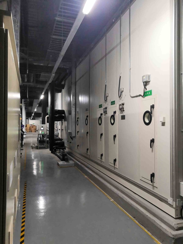 Funkcjonalność Jetex jednostki HVAC AHU, łącząca ogrzewanie, wentylację i klimatyzację w infrastrukturze budynku